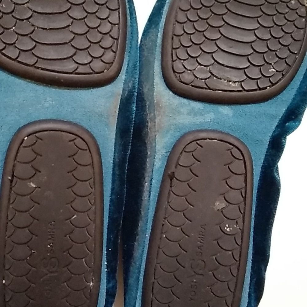 Vintage Yosi YS Samra Vienna 2 Size 6 Velvet Women Shoes - Picture 8 of 14